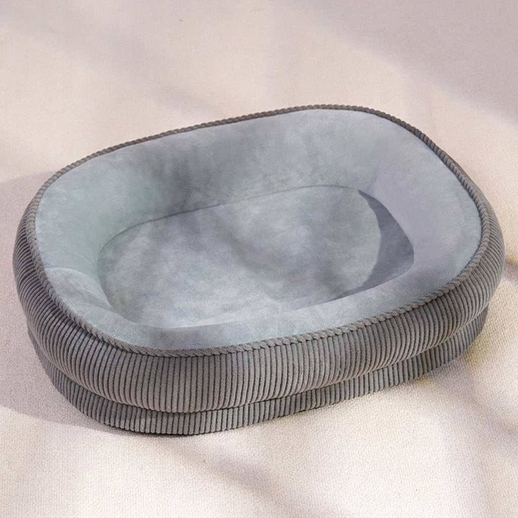 Washable Non-Slip Dog Bed with Soft Polyester Fabric
