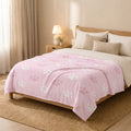 Dog Paw Print Fleece Throw Blanket – 100% Polyester